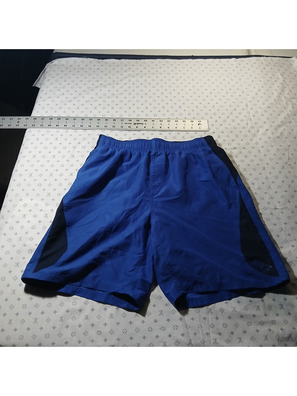 Nike Blue Athletic Shorts Mesh Lined Size M Medium